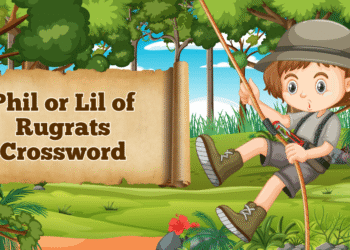 Phil or Lil of Rugrats Crossword